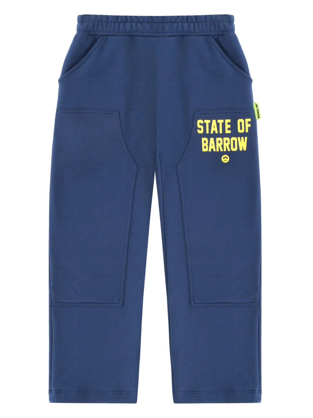 Barrow kids diagonal-pocket track pants | Blue | Image 1