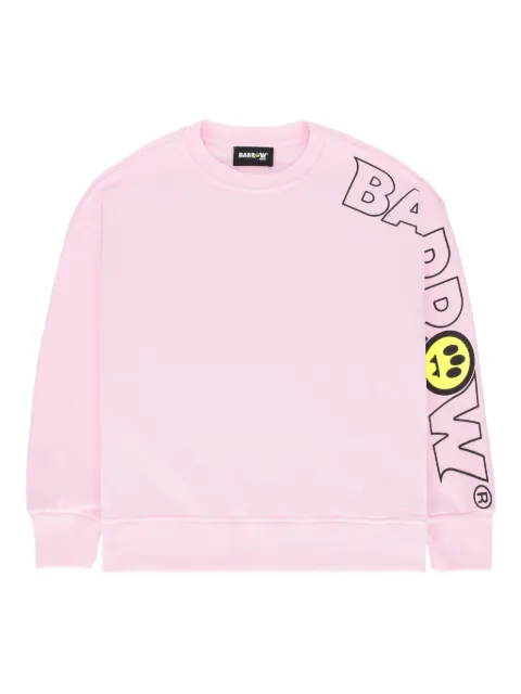 Barrow kids logo-sleeve sweatshirt