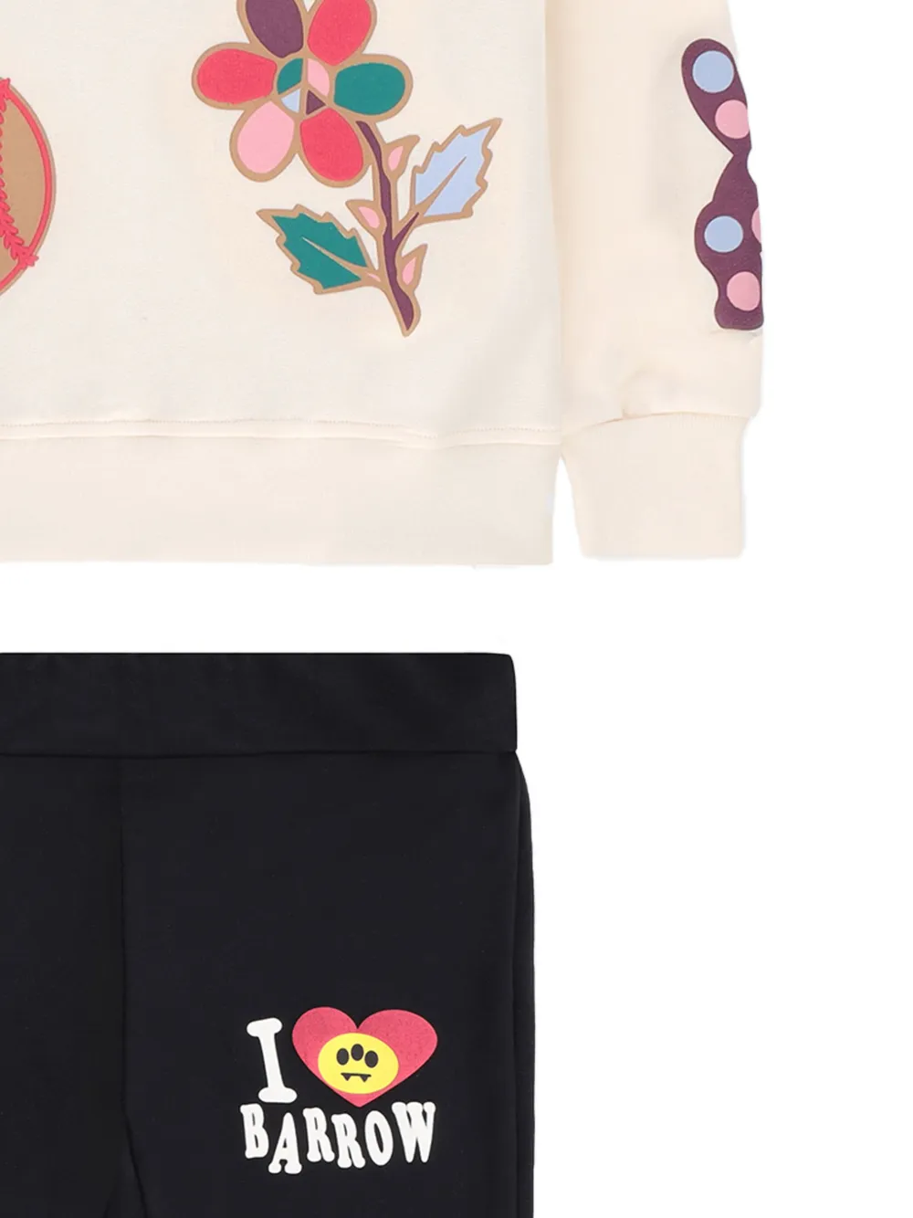 Barrow Logo-print Detailed Tracksuit In Multi