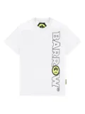 Barrow kids vertical-logo T-shirt - White