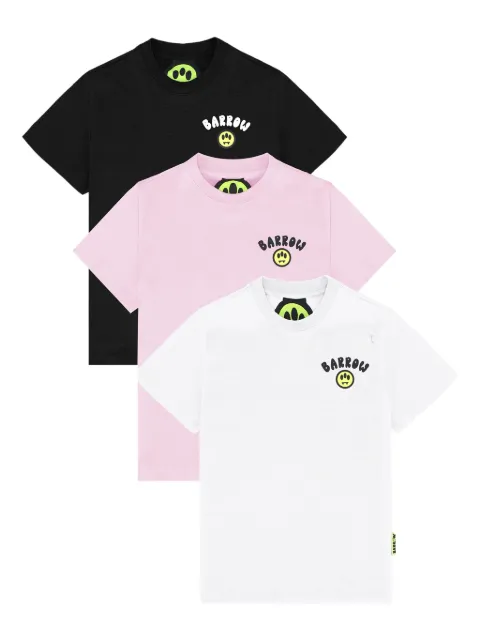 Barrow kids three-pack cotton T-shirts
