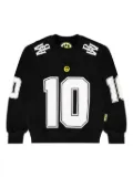 Barrow kids number-print sweatshirt - Black