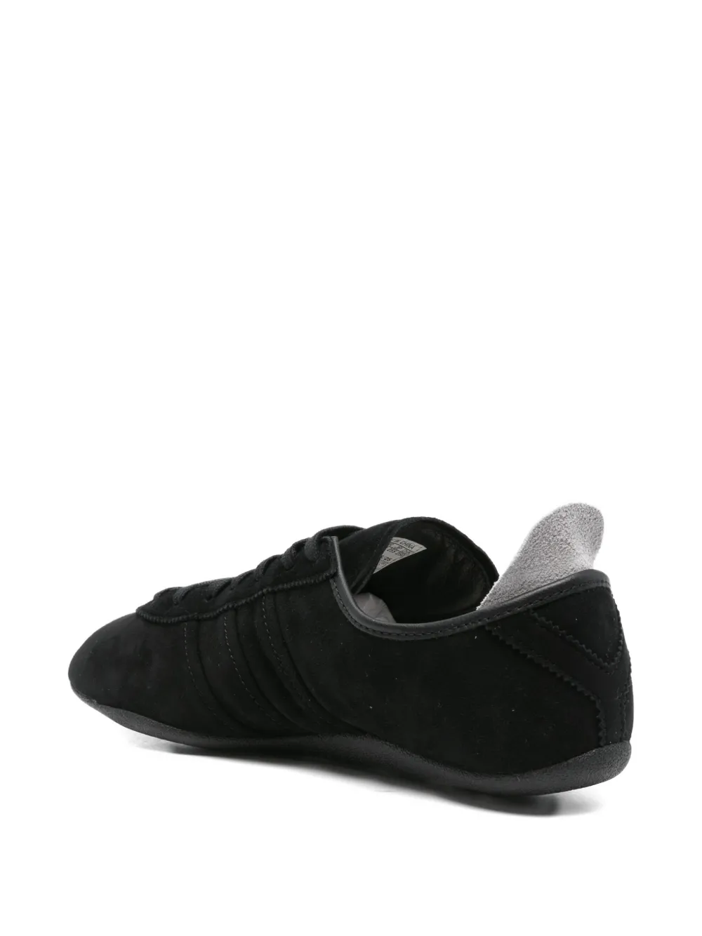 Y-3 suede leather sneakers Black