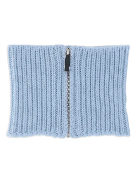 SA SU PHI ribbed-knit scarf