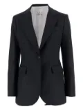 SA SU PHI single-breasted wool blazer - Blue