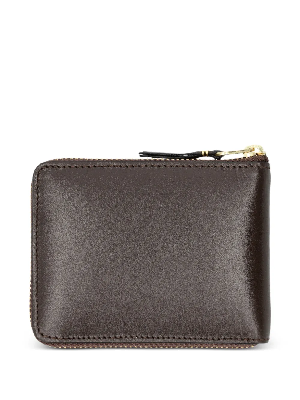 Comme Des Garçons Wallet Leren portemonnee Bruin