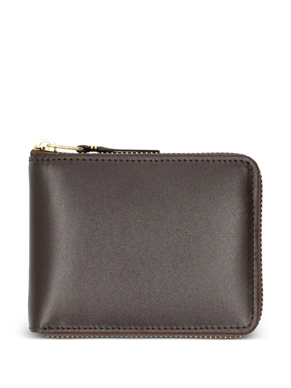 Comme Des Garçons Wallet Leren portemonnee Bruin