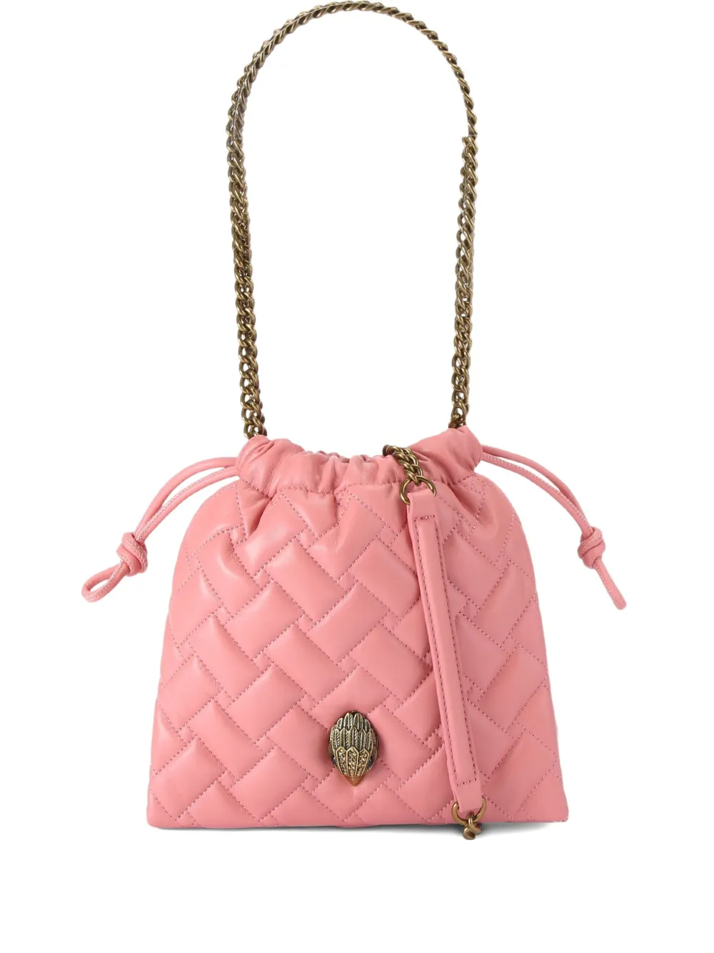 quilted chain-strap shoulder bag
