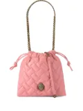 Kurt Geiger London quilted chain-strap shoulder bag - Pink