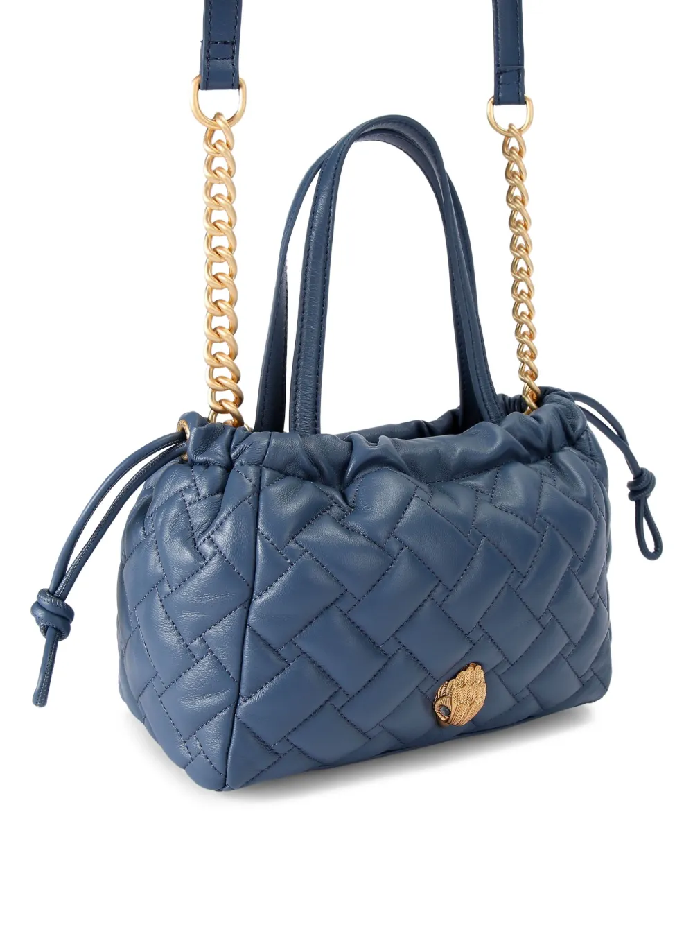 Kurt Geiger London Gewatteerde shopper - Blauw
