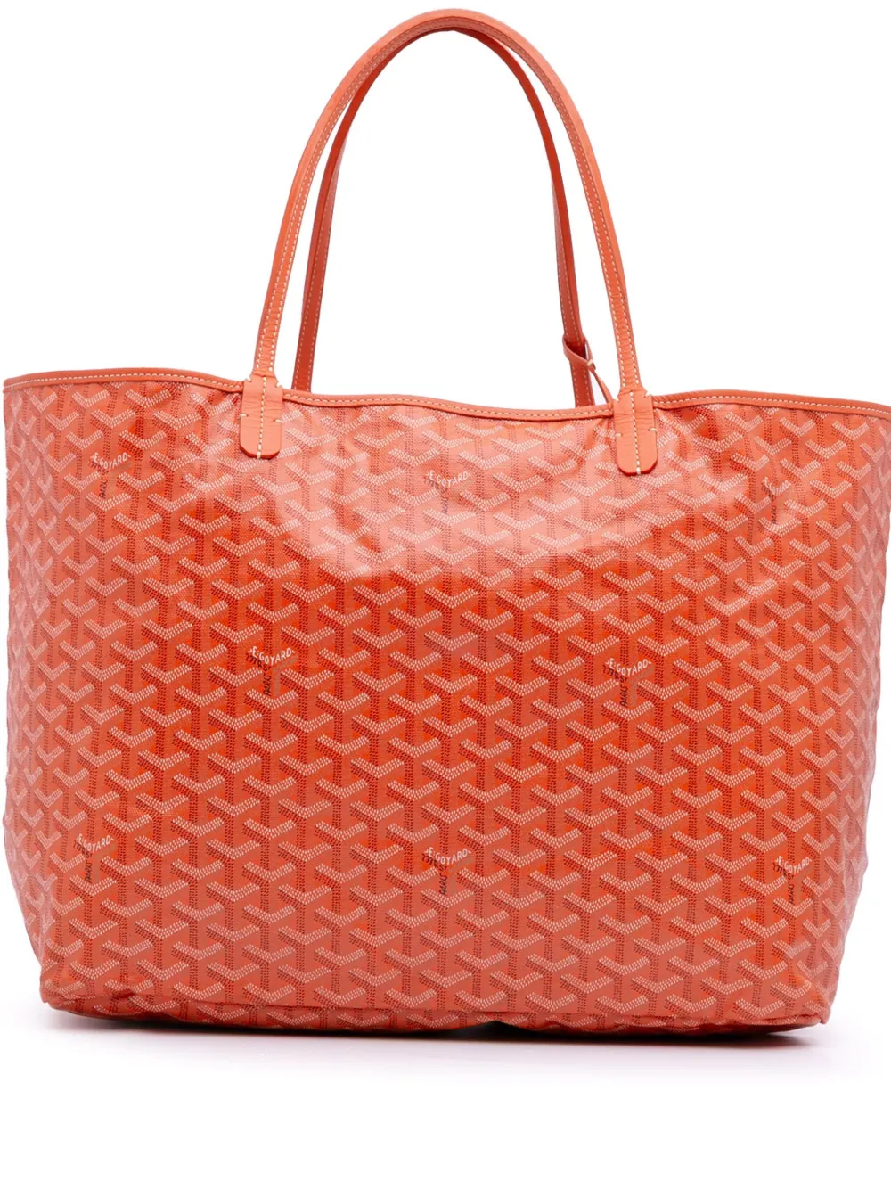 Goyard Pre-Owned 2012 Goyardine Saint Louis GM tote bag | Orange | Image 1