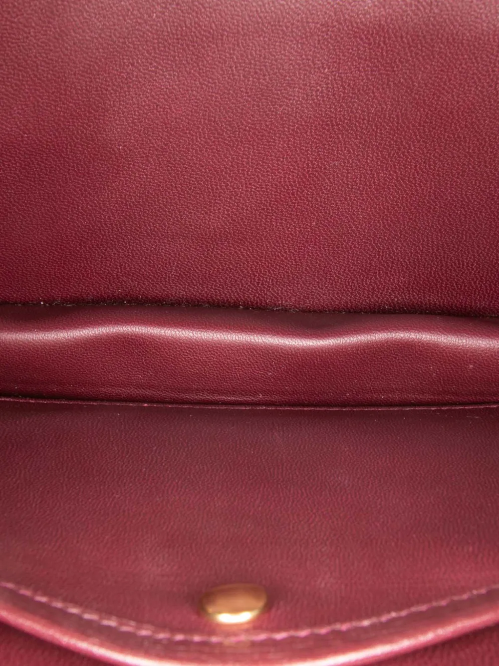 Gucci Pre-Owned 2016-2025 Leather Heartbeat clutch bag - レッド Gucci Pre-Owned 2016-2025 Leather Heartbeat clutch bag - レッド