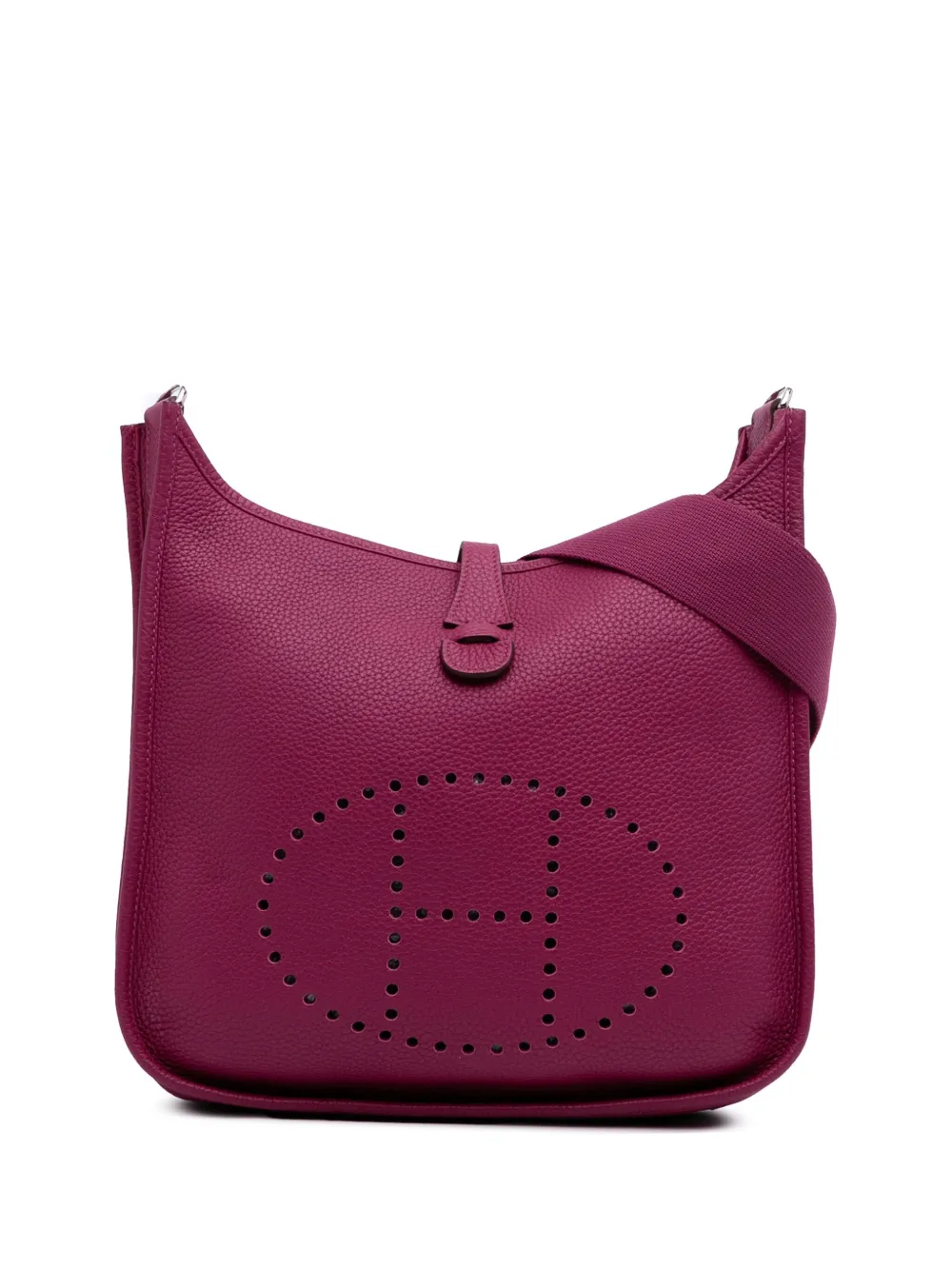 Hermès Pre-Owned 2011 Clemence Evelyne III 29 crossbody bag - ピンク Hermès Pre-Owned 2011 Clemence Evelyne III 29 crossbody bag - ピンク