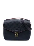 Louis Vuitton Pre-Owned 2019 Monogram Empreinte Pochette Metis satchel - Blue