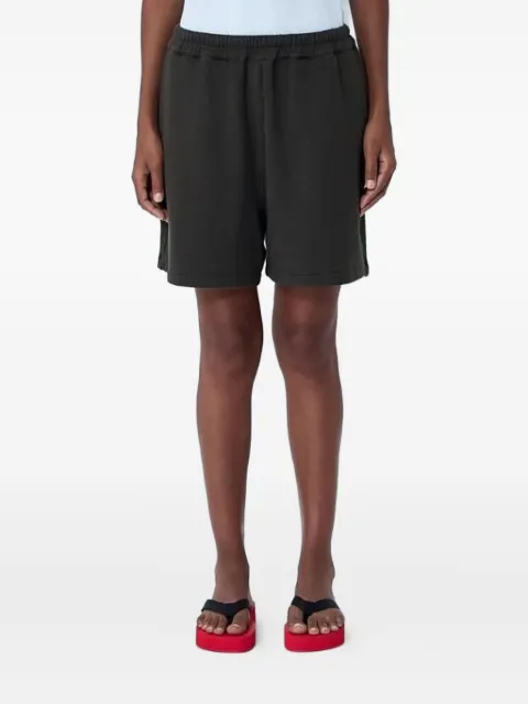 The Row elasticated-waistband French terry shorts
