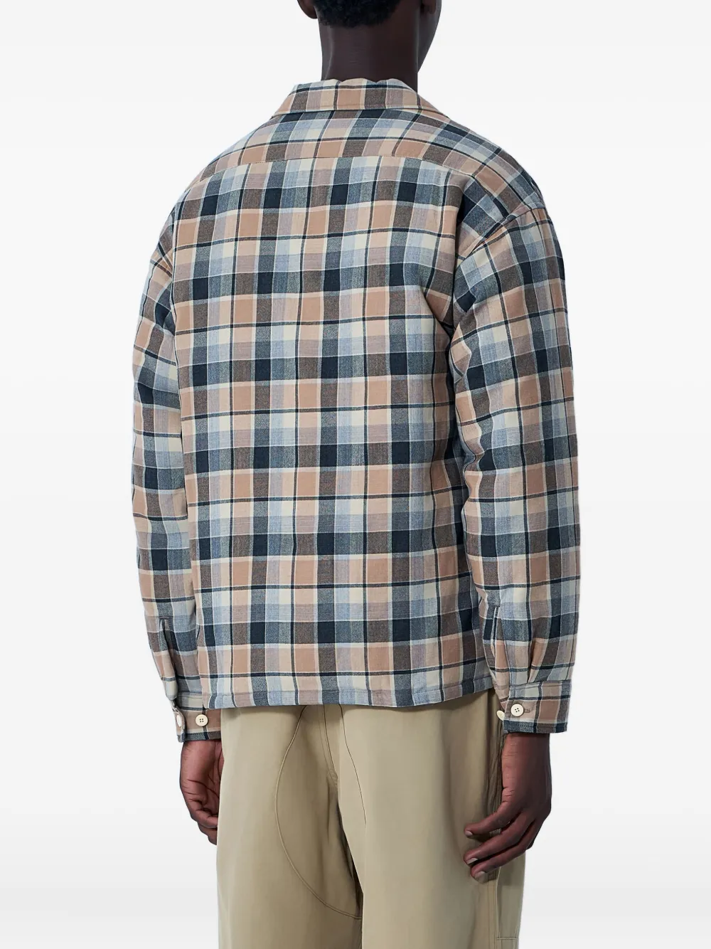 Visvim Check Weave Classic Collar Jacket In Multi