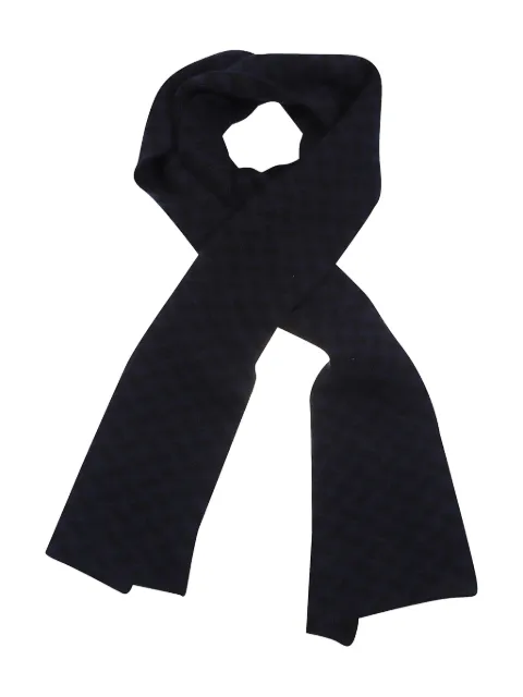 Drumohr patterned wool scarf