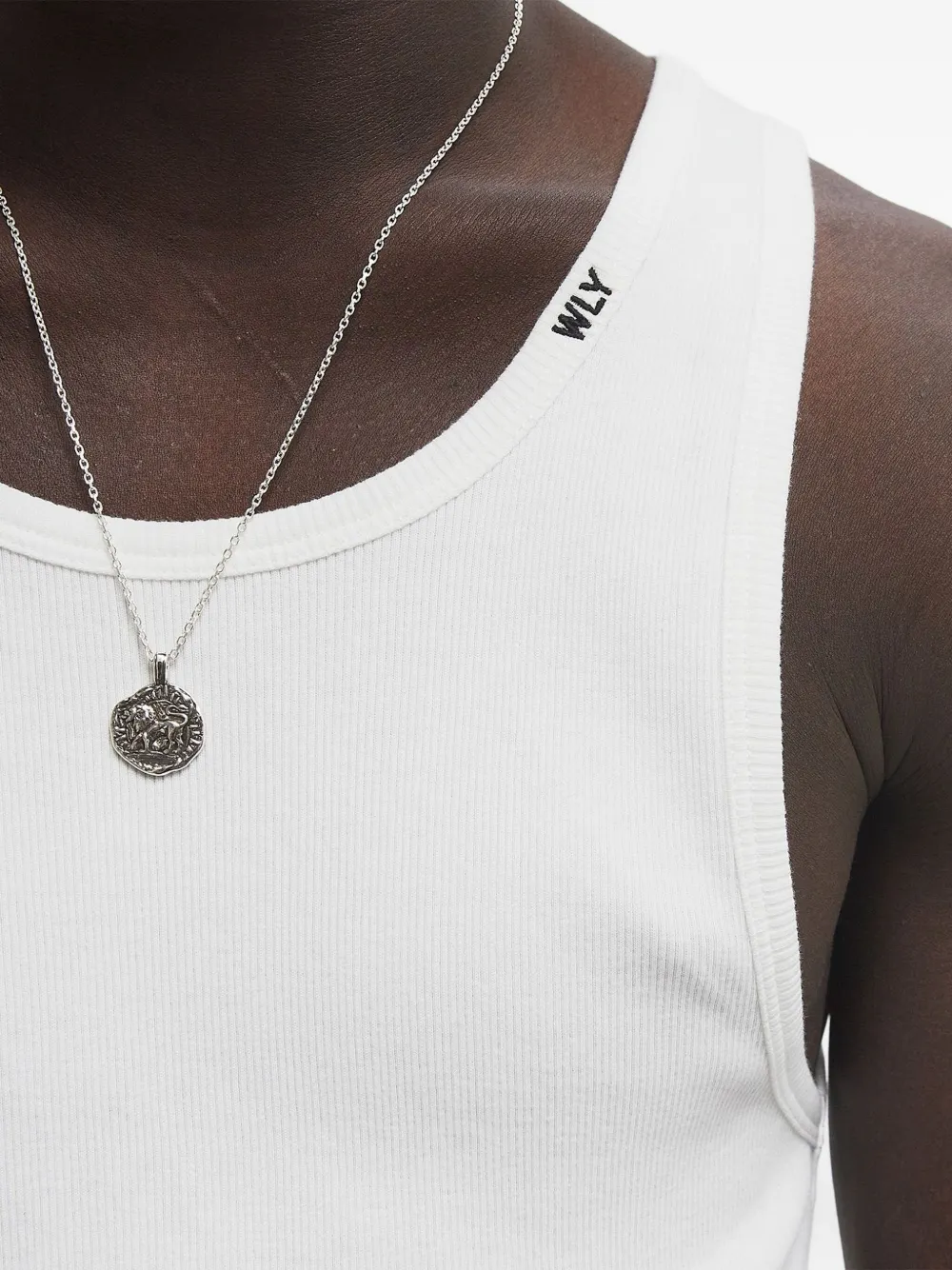 Willy Chavarria Logo-embroidery Vest In White