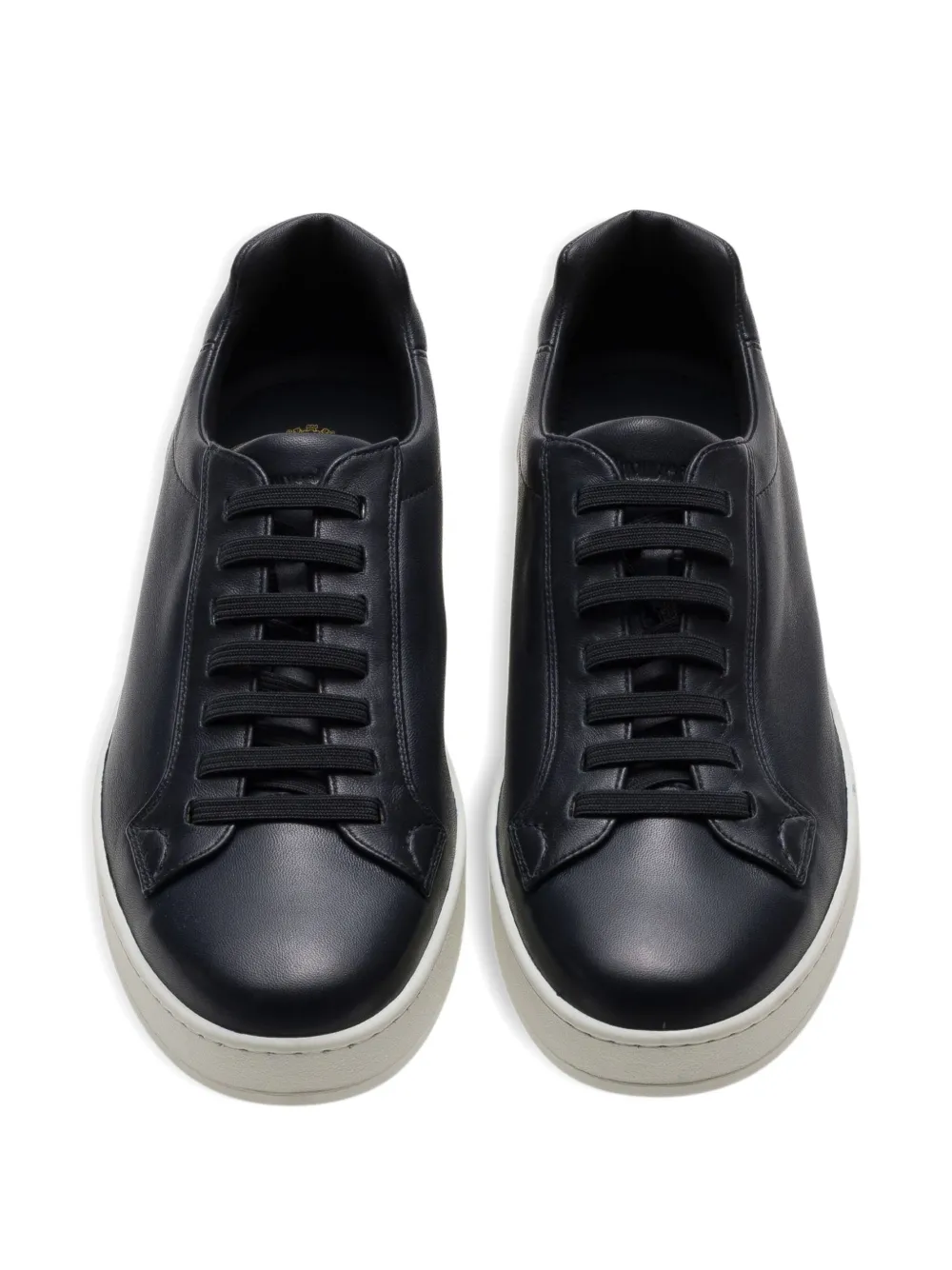 Church's leather lace-up sneakers Blue