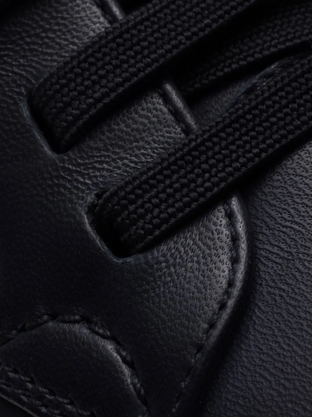 Church's leather lace-up sneakers Blue