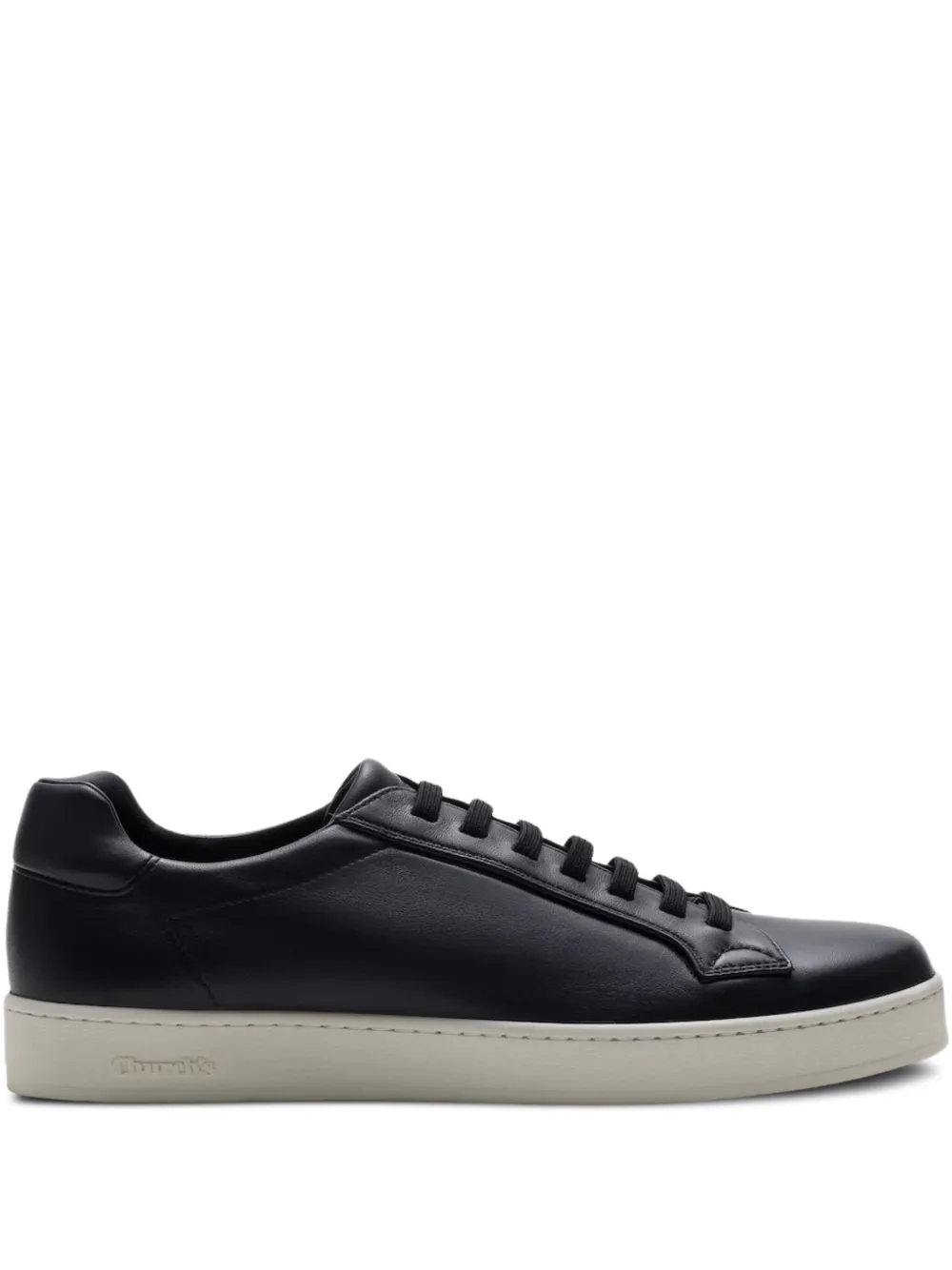 Church's leather lace-up sneakers Blue