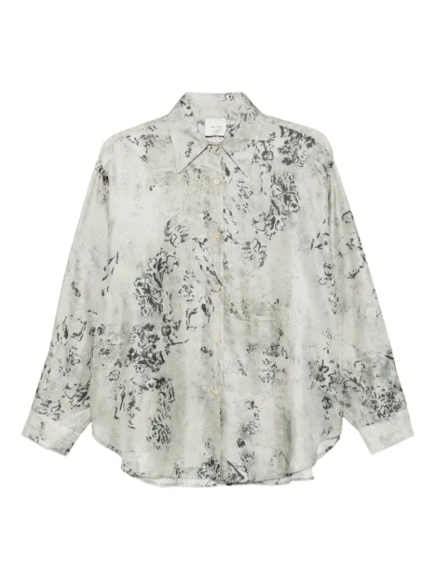 Alysi floral-print shirt