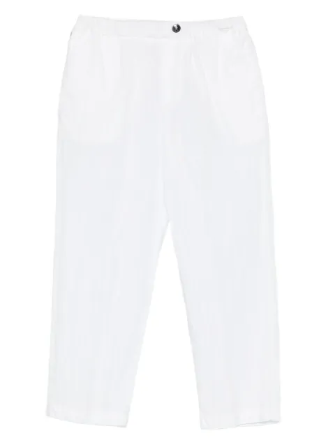 michael coal elasticated-waist trousers