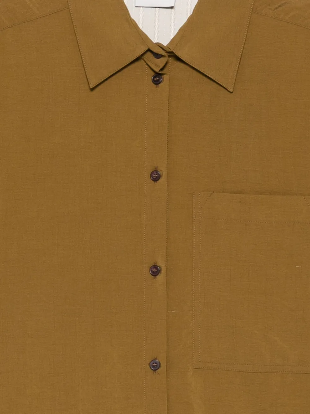 Alysi Button-up blouse Geel