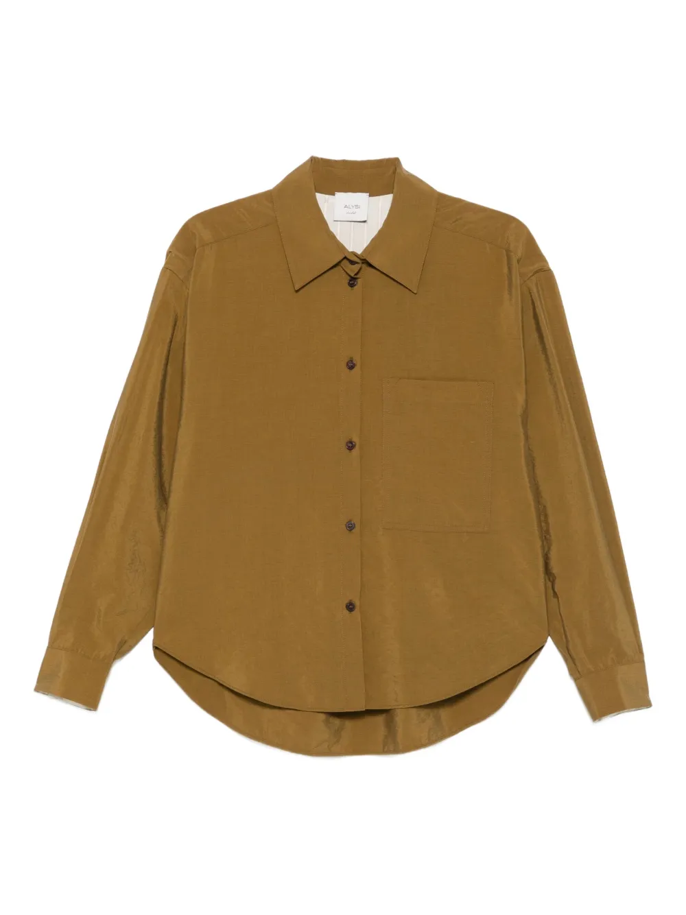 Alysi button-up shirt | Yellow | Image 1