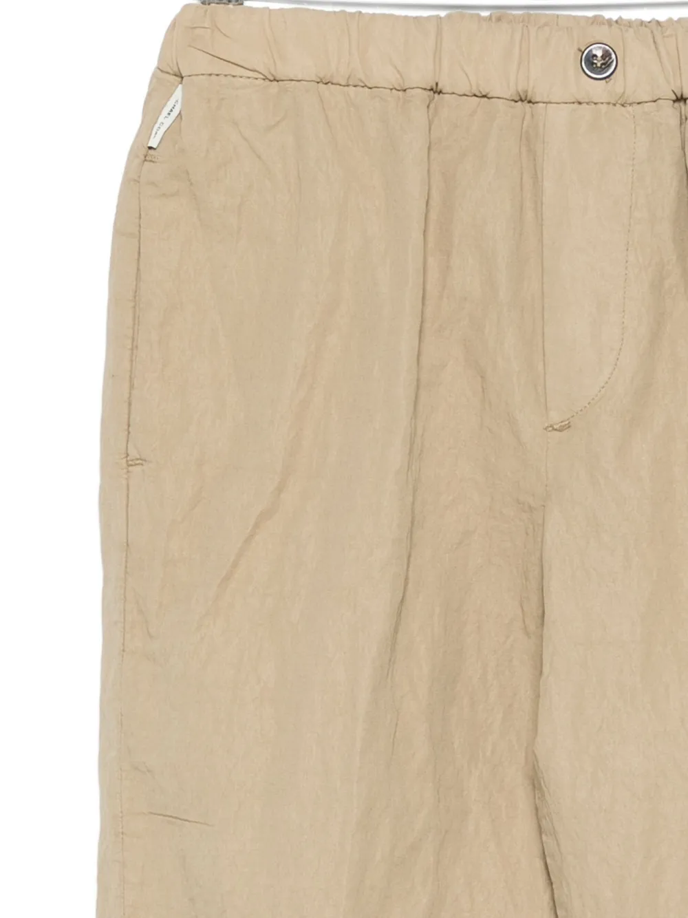 Michael Coal Elasticated-waist Trousers In Neutral