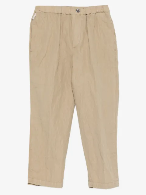 michael coal elasticated-waist trousers