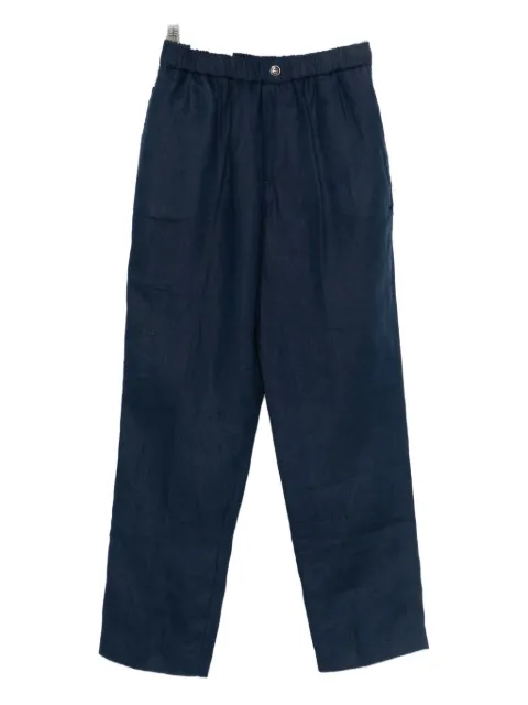 michael coal elasticated-waist trousers