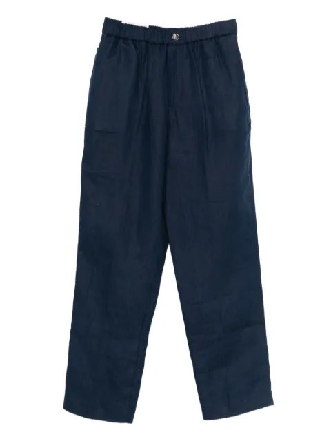 michael coal elasticated-waist trousers