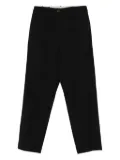 Alysi pressed-crease trousers - Black