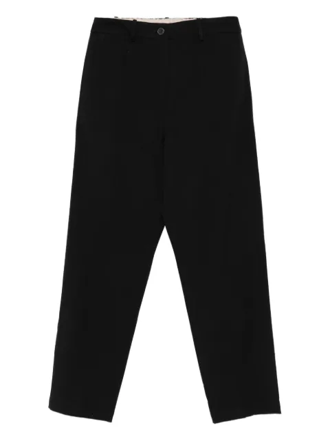 Alysi pressed-crease trousers