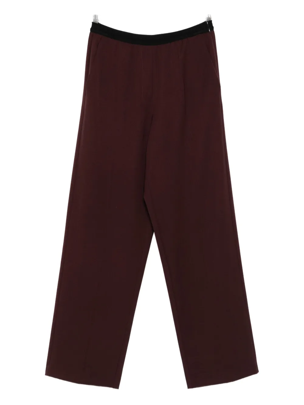 Alysi Elastische broek Rood