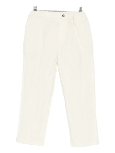 michael coal elasticated-waist trousers