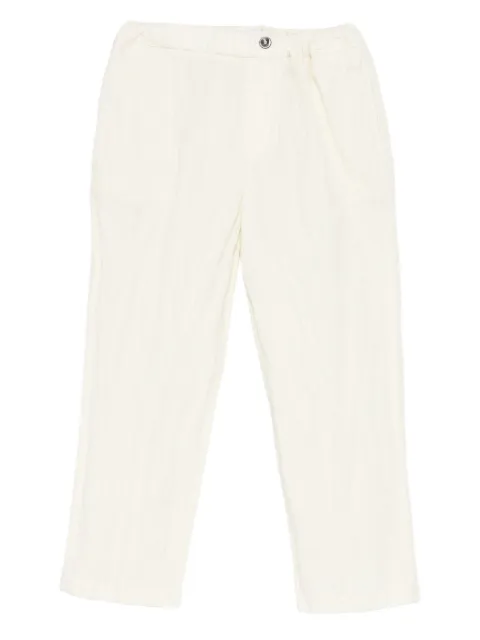michael coal elasticated-waist trousers