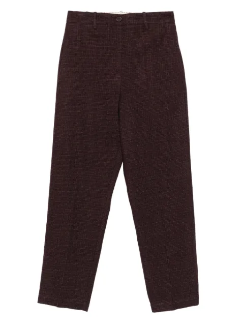Alysi checkered trousers