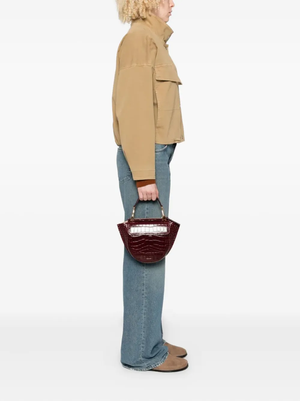 Wandler mini Hortensia tote bag - Rood