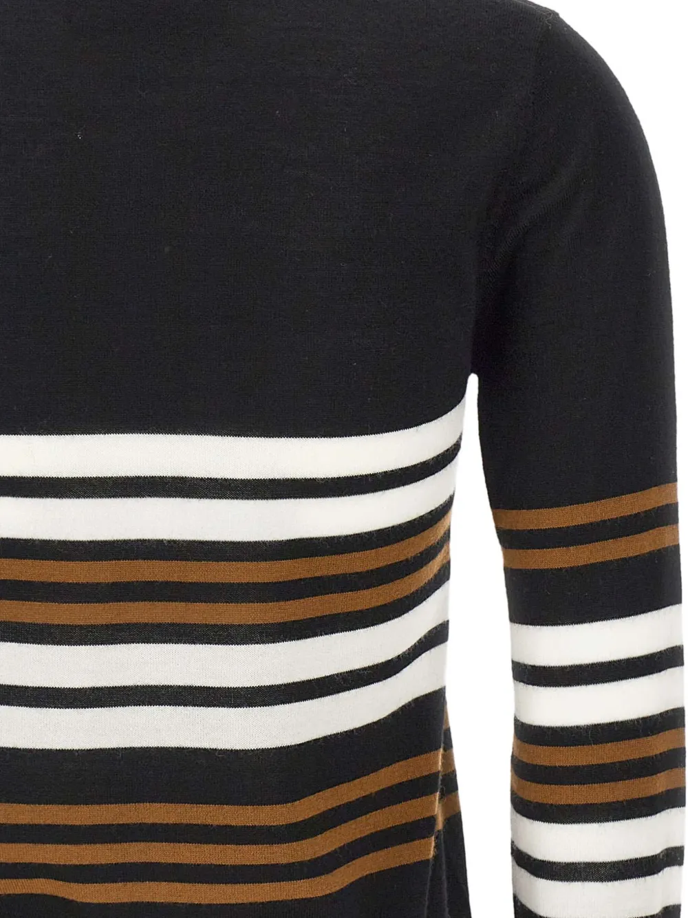 Iceberg striped polo shirt Zwart
