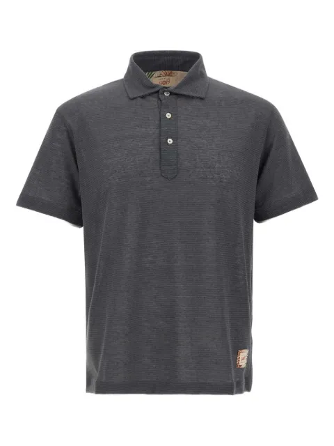 BOB short-sleeved buttoned polo shirt