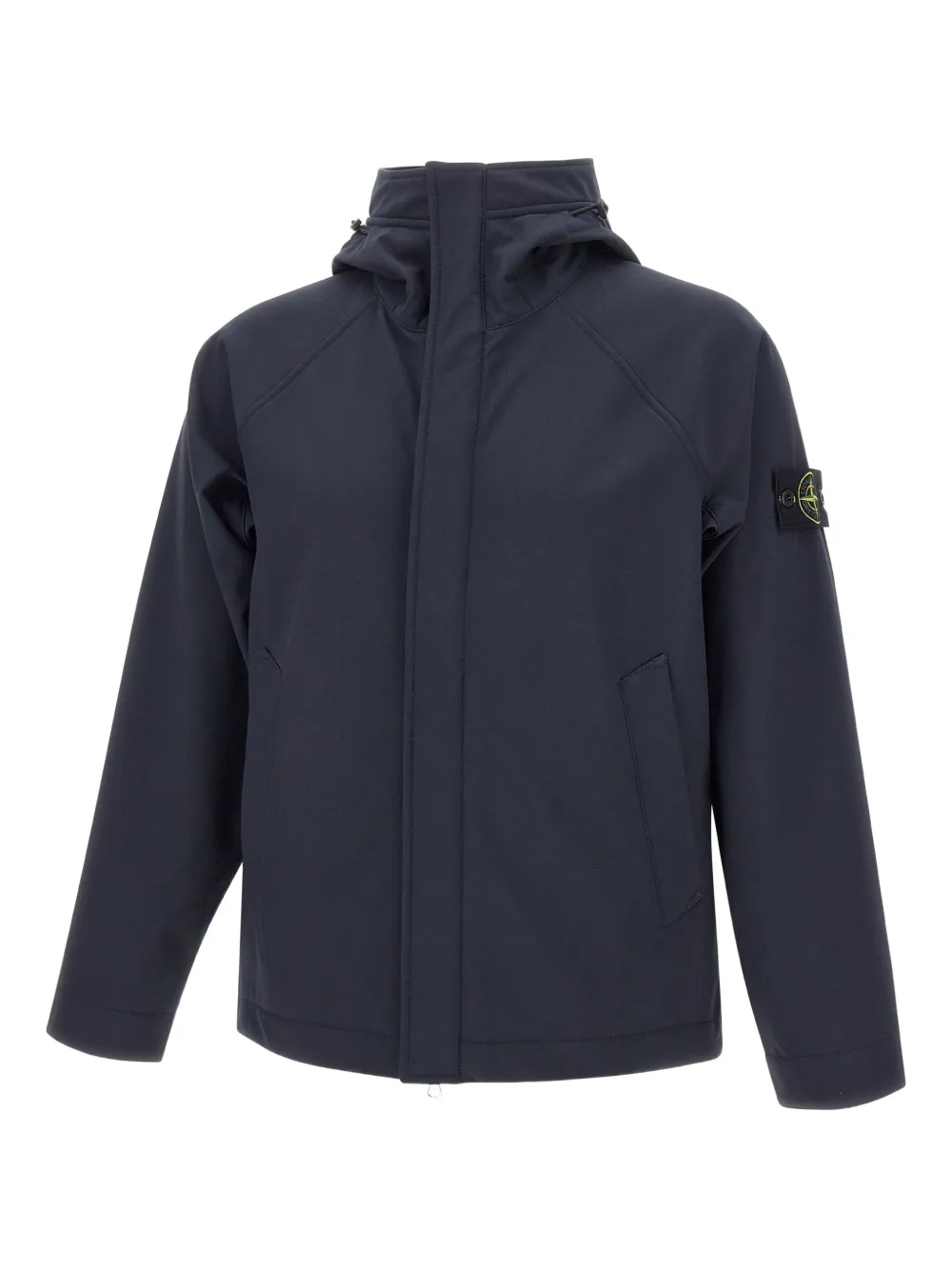 Stone Island hooded padded jacket Blauw