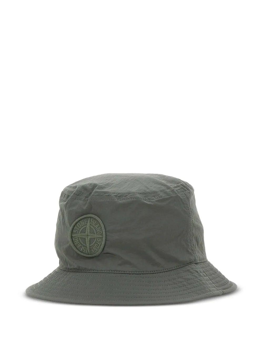 Stone Island Vissershoed met Compass-logopatch Groen
