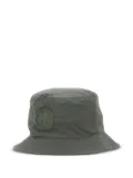 Stone Island compass-logo bucket hat - Green