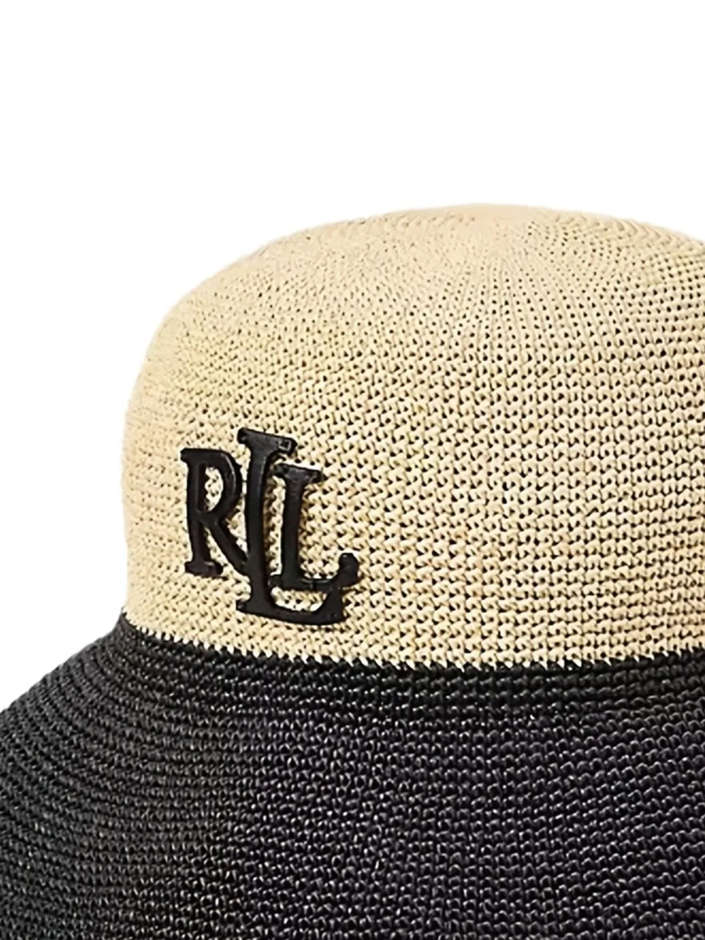 Lauren Ralph Lauren Tweekleurige zonnehoed - Beige