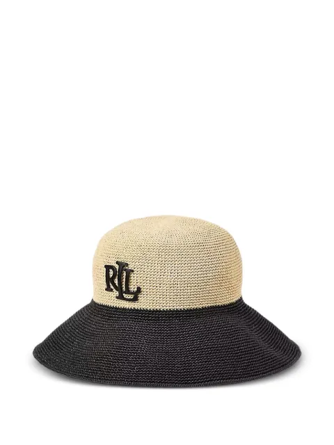 Lauren Ralph Lauren two-tone sun hat