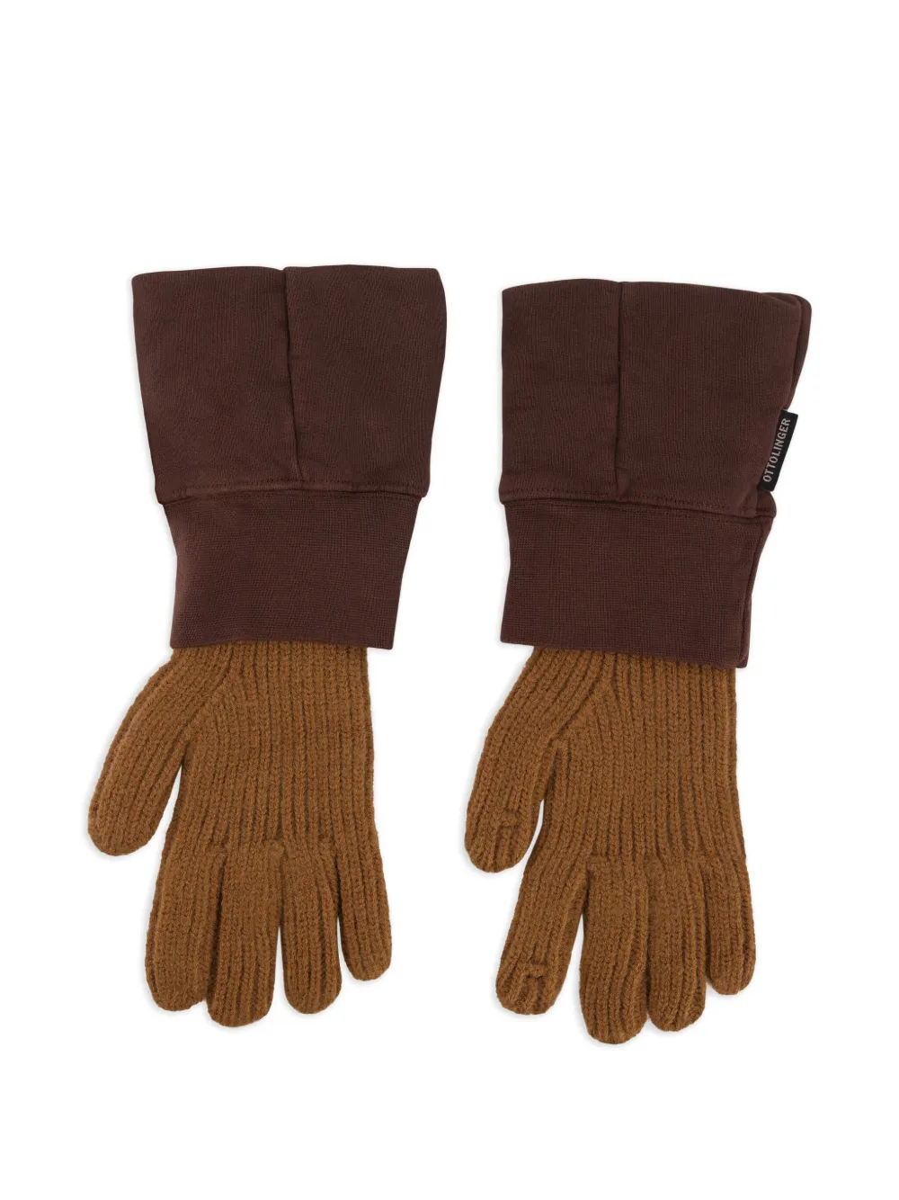 Ottolinger Gedeconstrueerde handschoenen Bruin