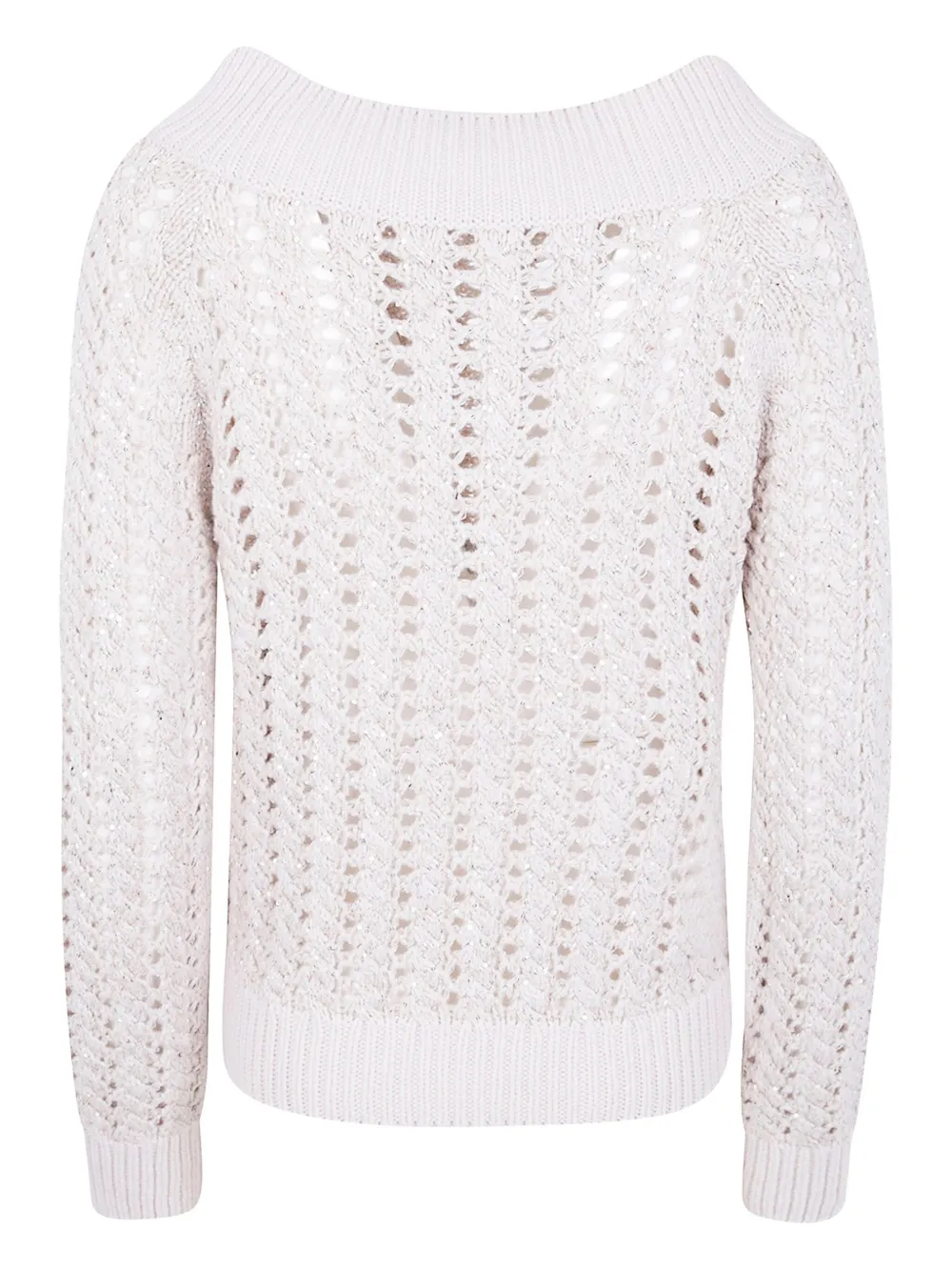 D.Exterior open-knit sweater | Knitted Sweaters | Image 2