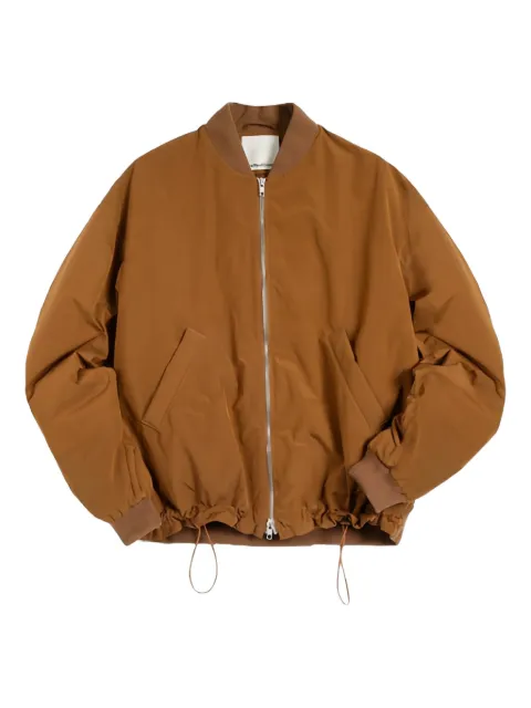 YMC drawstring zip-fastening bomber jacket
